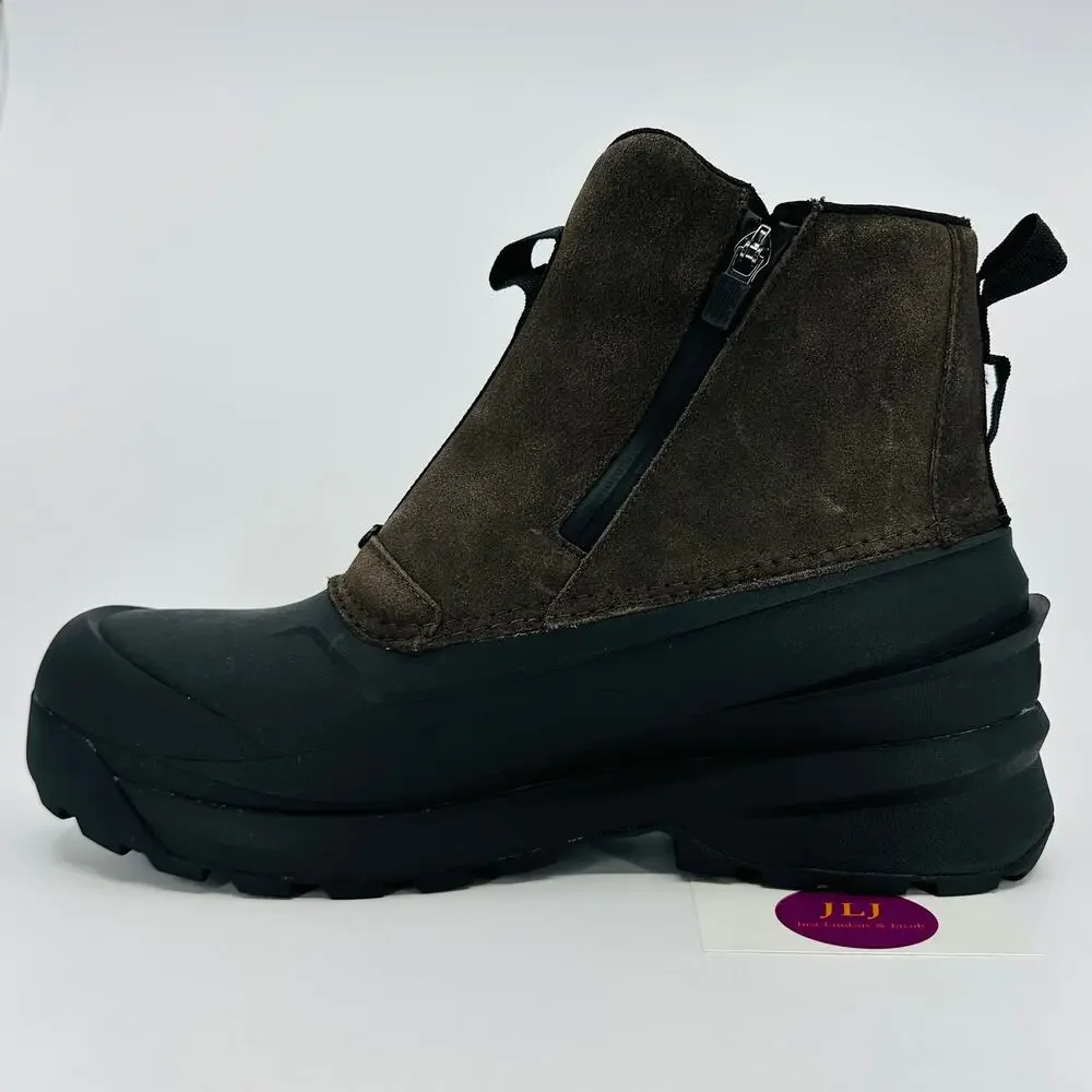 The North Face Mens Chilkat V Zip Waterproof Boots Coffee Brown NF0A5LW4 Size 14